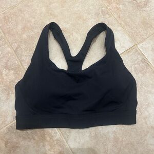 Black Athleta Racerback Sports Bra